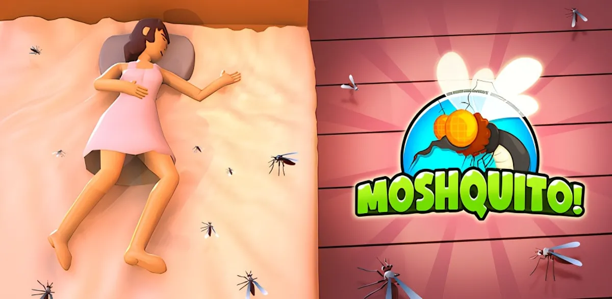Moshquito gameplay screenshot and banner